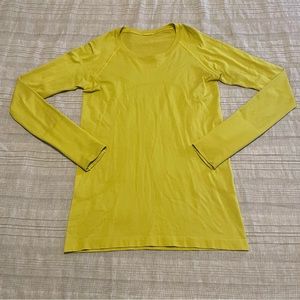Women’s Lululemon Swiftly Tech Long Sleeve Shirt Size 8